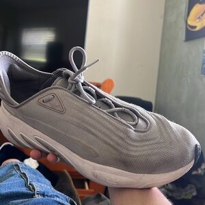 Pair of Addidas dk its name. Something bounce. Enjoy